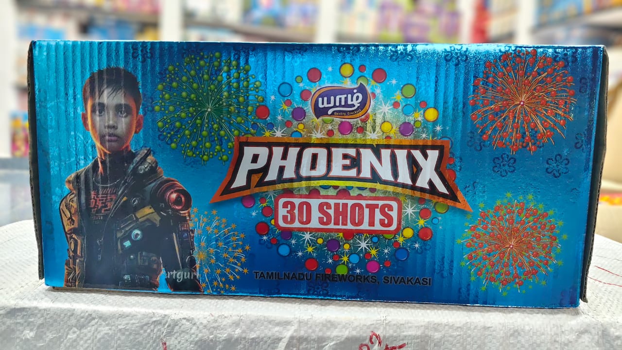 30 Shot Multi Colour
