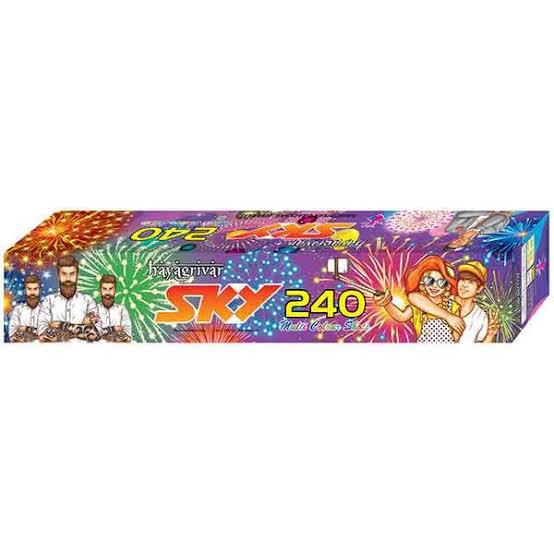 240 Shot Multi Colour