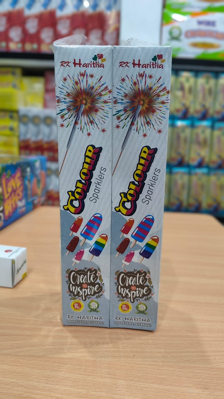 15cm Colour Sparkler (10 Pcs)
